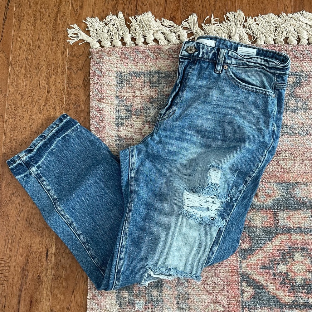 Kancan Destroyed mom jean size 11